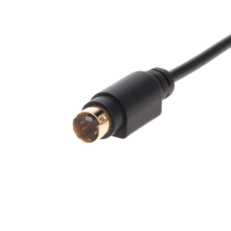 WireZee S-Video Cable 4 Pin Male 75 Ohm Patch Cord 6ft 12ft 25ft 50ft for DVD HDTV (6FT) - Image 4